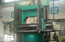 Large vertical lathe machine